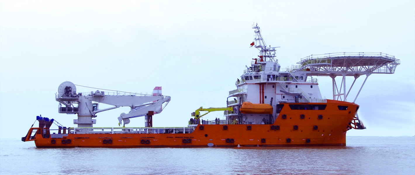 Wartung und Fehlerbehebung von Schüttgutfördersystemen für Offshore-Versorgungsschiffe