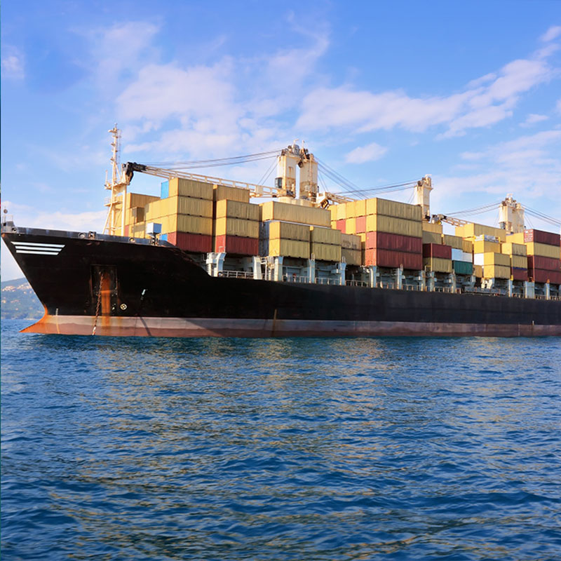 5000 Tonnen selbstentladendes Frachtcontainerschiff