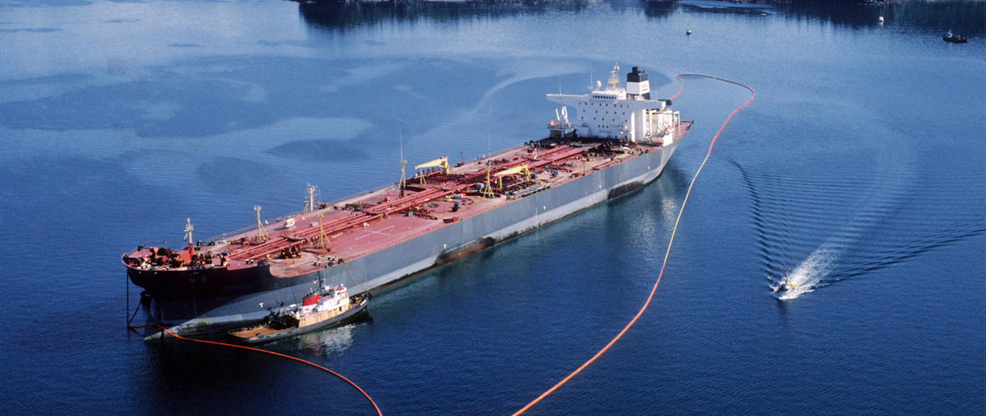 &Ouml;laustrittsgefahr durch Tanker