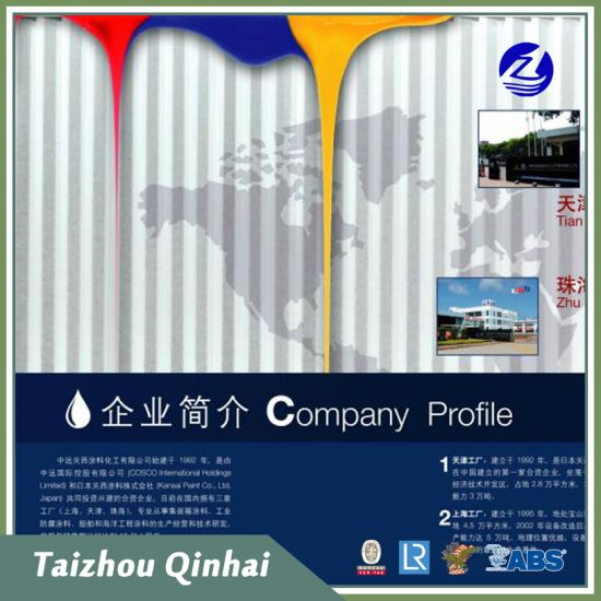 Schiffsbeschichtung;a High Build, zwei Packungen Epoxy-Beschichtung, verstärkt mit Glasflocken.